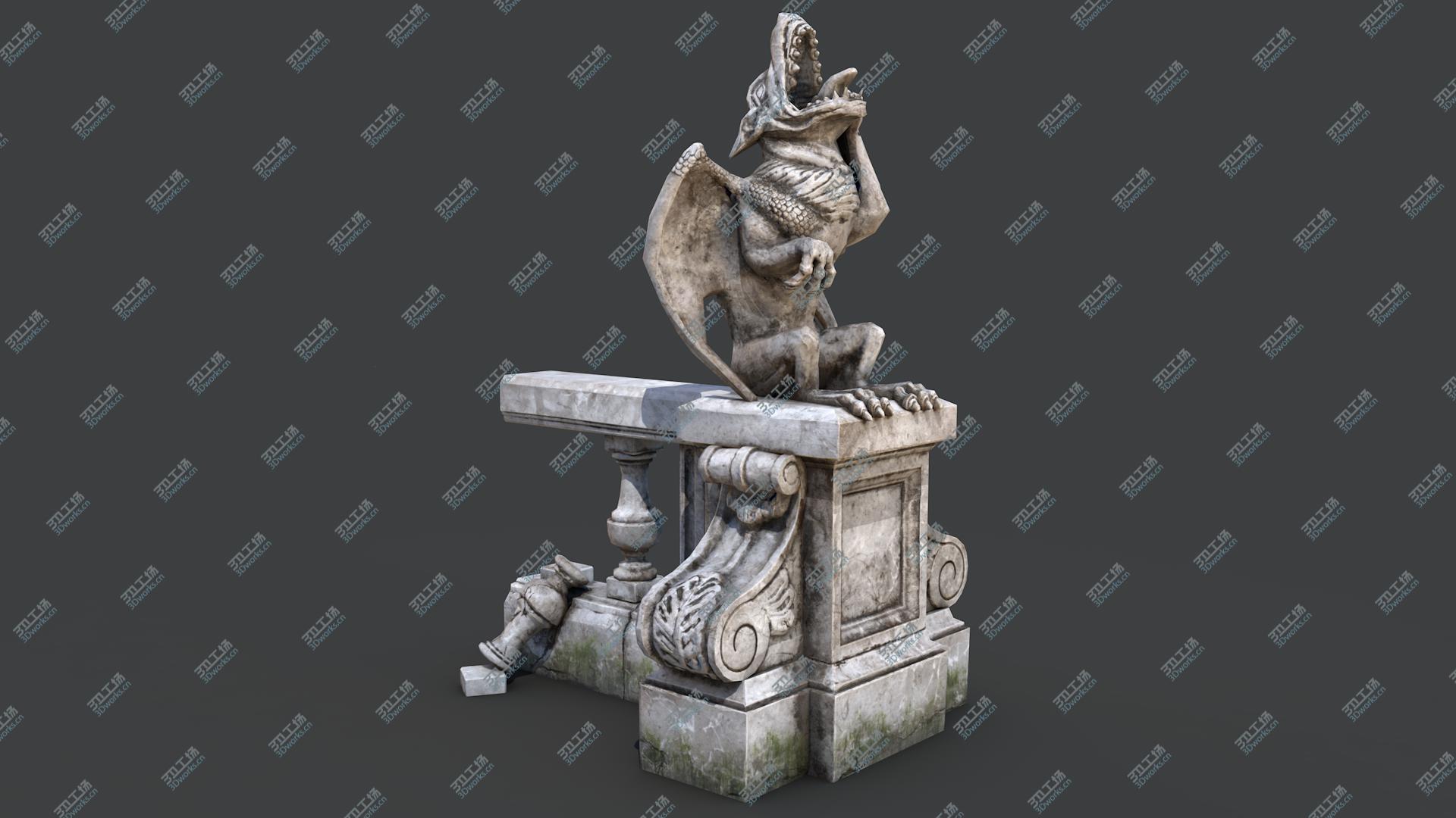 images/goods_img/202105071/3D Gargoyle Statue Massandra model/1.jpg
